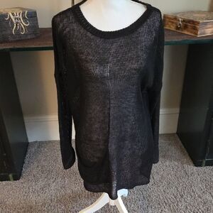 Black Knit Sweater